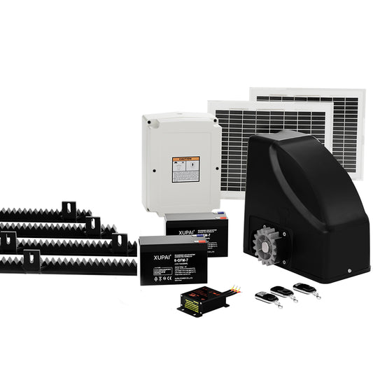 Automatic Sliding Gate Opener Kit 20W Solar 4M 600KG
