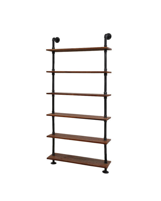 Artiss Floating DIY Pipe Shelf 6 Tiers - IRA
