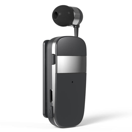 Wireless Bluetooth Earphone with Vibration Reminder for Phone - Gray