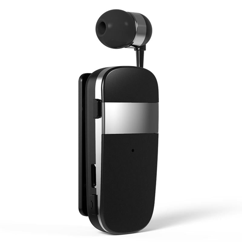 Wireless Bluetooth Earphone with Vibration Reminder for Phone - Gray