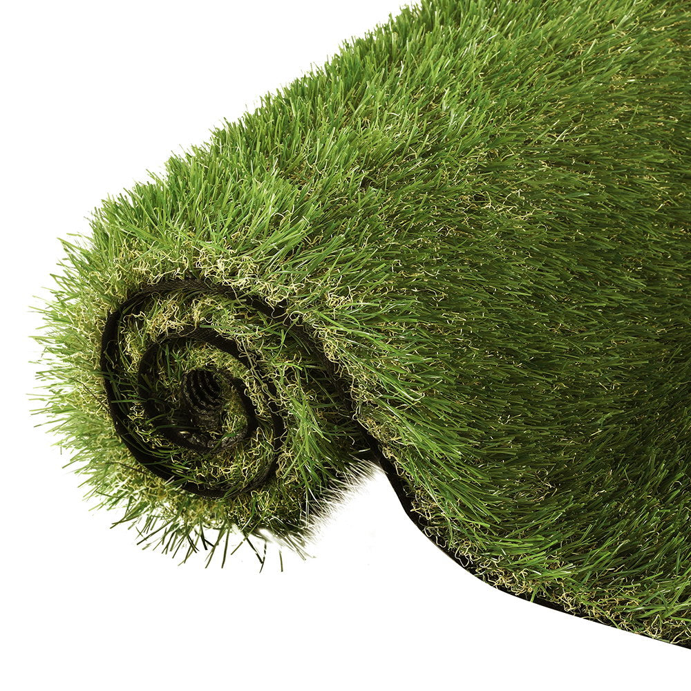 Prime Turf Artificial Grass 45mm 1mx10m Synthetic Fake Lawn Turf Plastic Plant 4-coloured