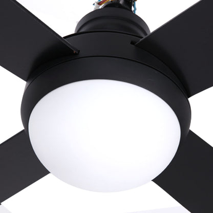 Devanti 52'' Ceiling Fan DC Motor w/Light w/Remote - Black