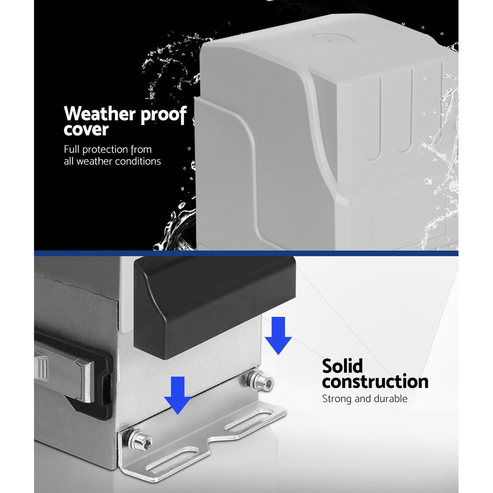 Automatic Sliding Gate Opener Kit Keypad 6M 1800KG