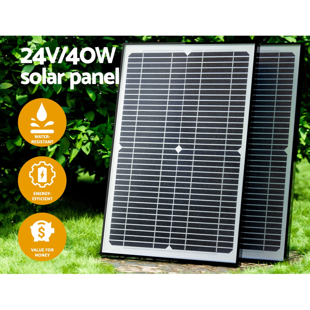 Automatic Sliding Gate Opener Kit 40W Solar 4M 600KG