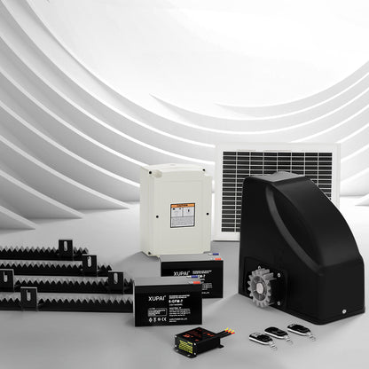 Automatic Sliding Gate Opener Kit 10W Solar 4M 600KG