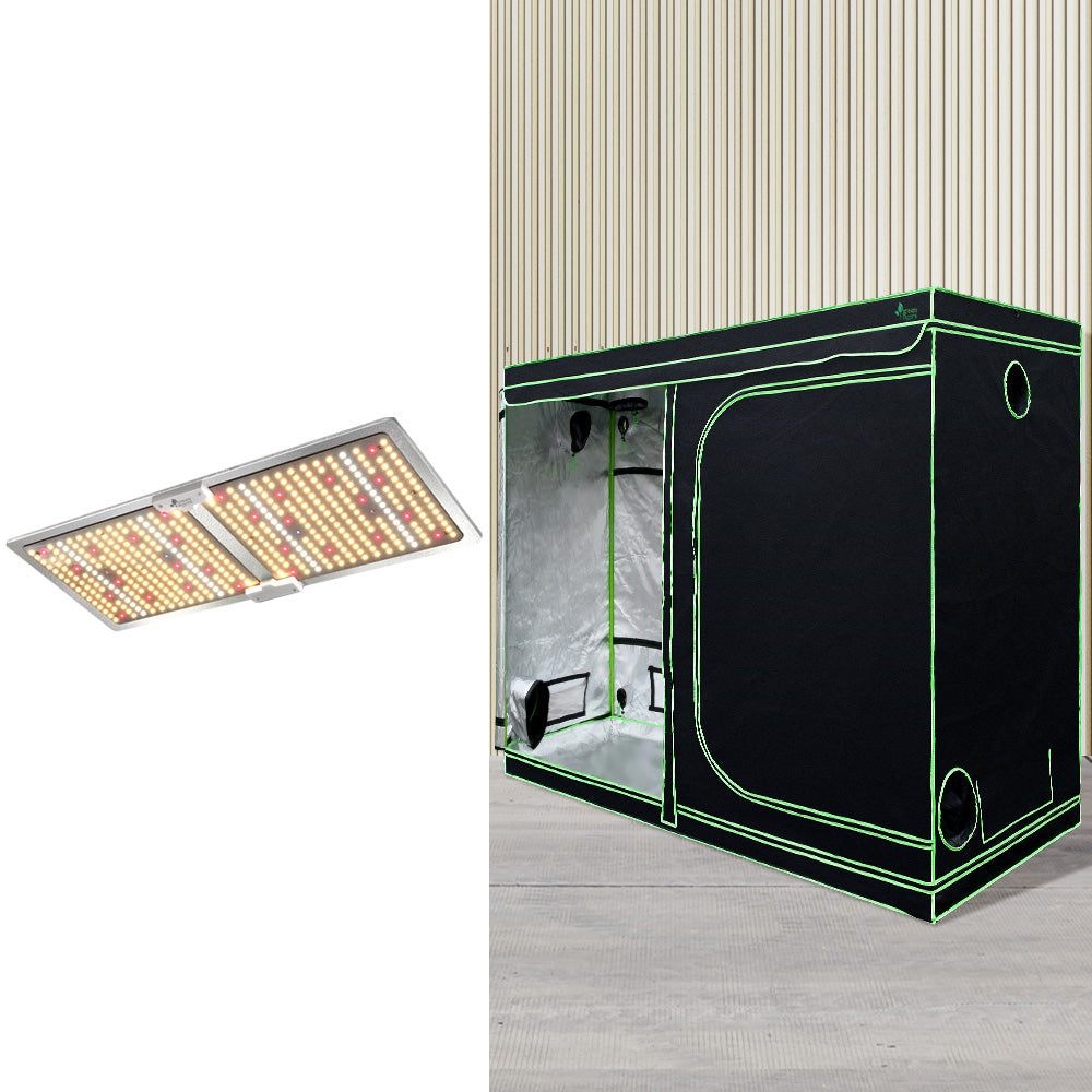 Green Fingers Grow Tent Light Kit 240x120x200CM 2200W LED Full Spectrum