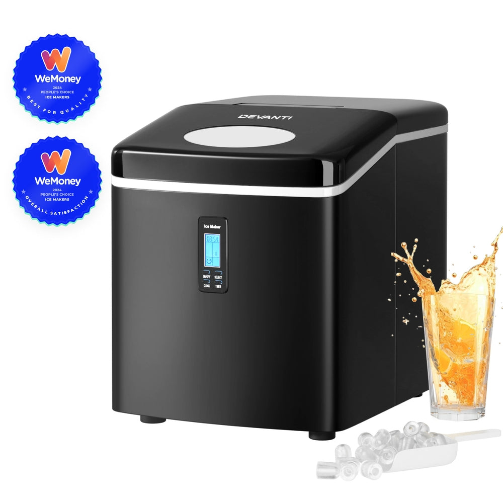 Devanti 15kg Ice Maker Machine Black