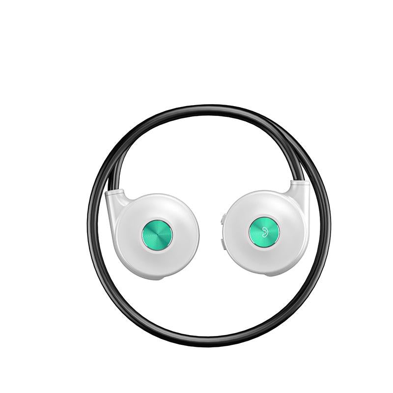 Bone Conduction Bluetooth Earphones with Stereo Vibration Speaker - Red