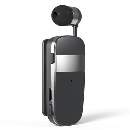 Wireless Bluetooth Earphone with Vibration Reminder for Phone - Gray