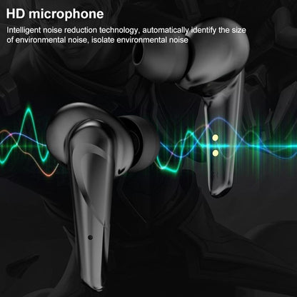 Wireless Gaming Earbuds with Bluetooth 5.0 and Led - Yellow