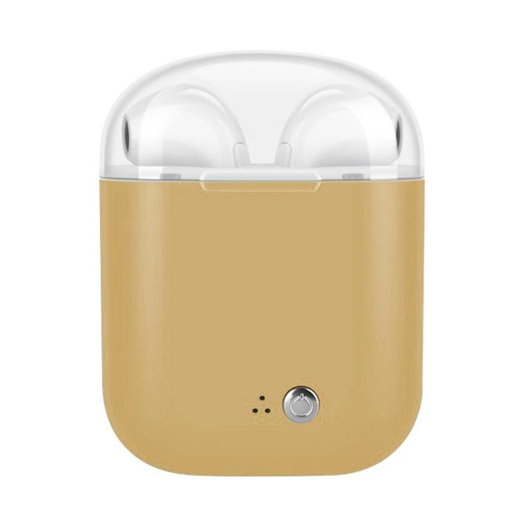 Wireless Bluetooth Tws Earphones with Charging Bin - I7s Binaural Plating - Pink