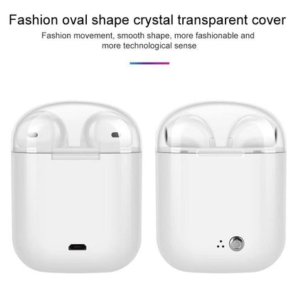 Wireless Bluetooth Tws Earphones with Charging Bin - I7s Binaural Plating - Pink