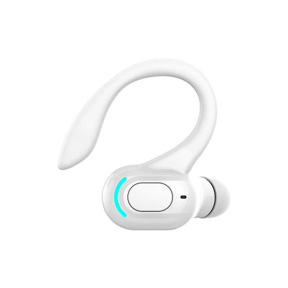 Wireless Sports Earphones - F8 Bluetooth 5.1 Ear-mounted Stereo - Black + Blue