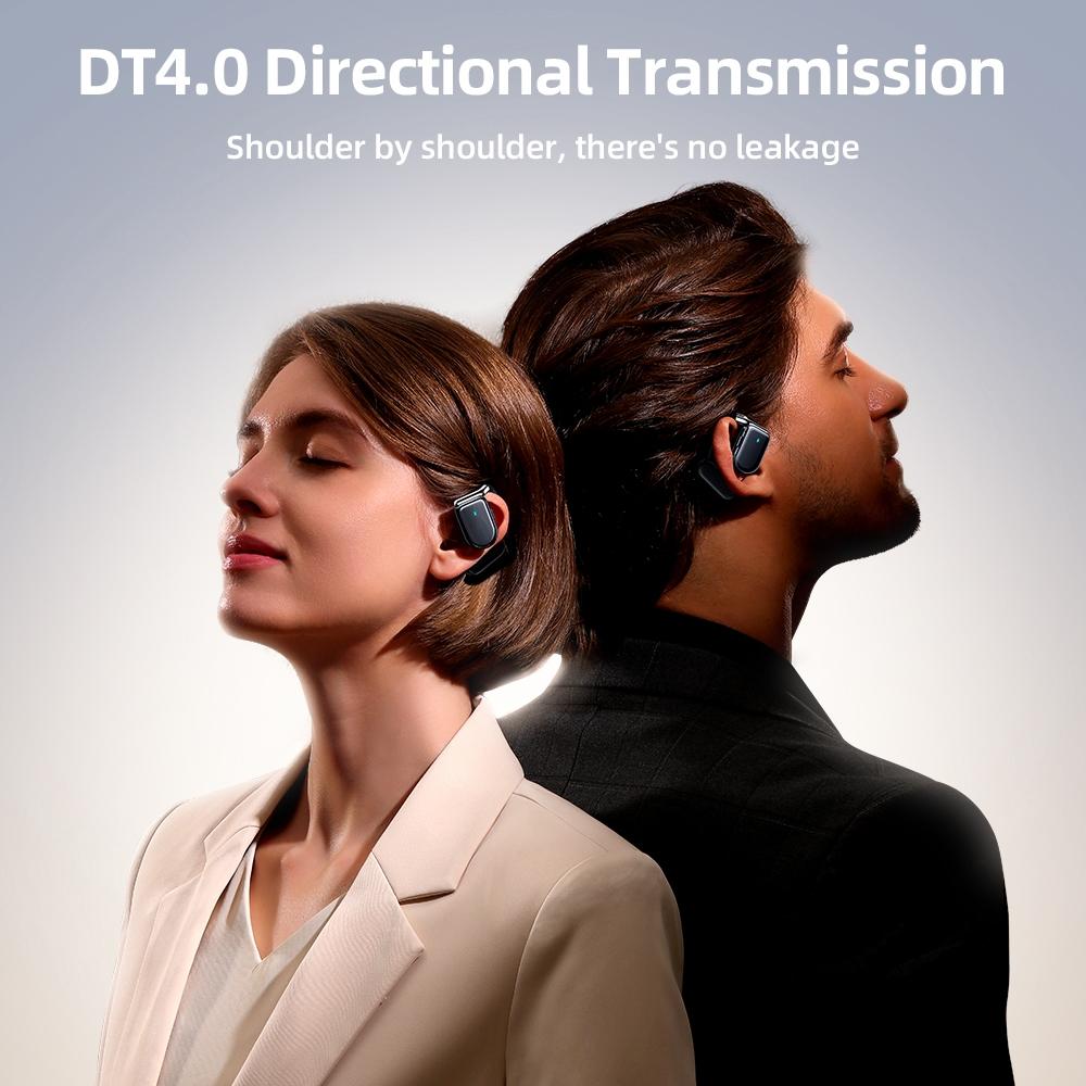 Waterproof True Wireless Noise-cancelling Bluetooth Earbuds - Orange