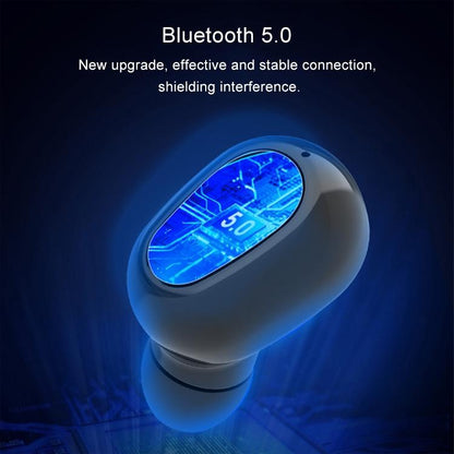 Wireless Bluetooth 5.0 Earphones with 9d Sound & Charging Box - Pink