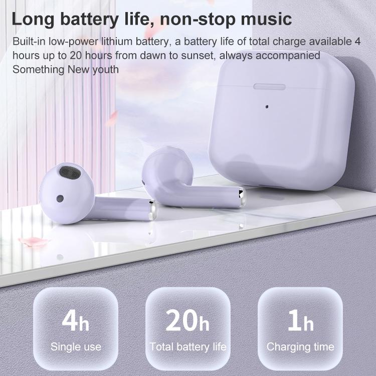 True Wireless Stereo Bluetooth 5.0 Earphones - Tn22 - Purple