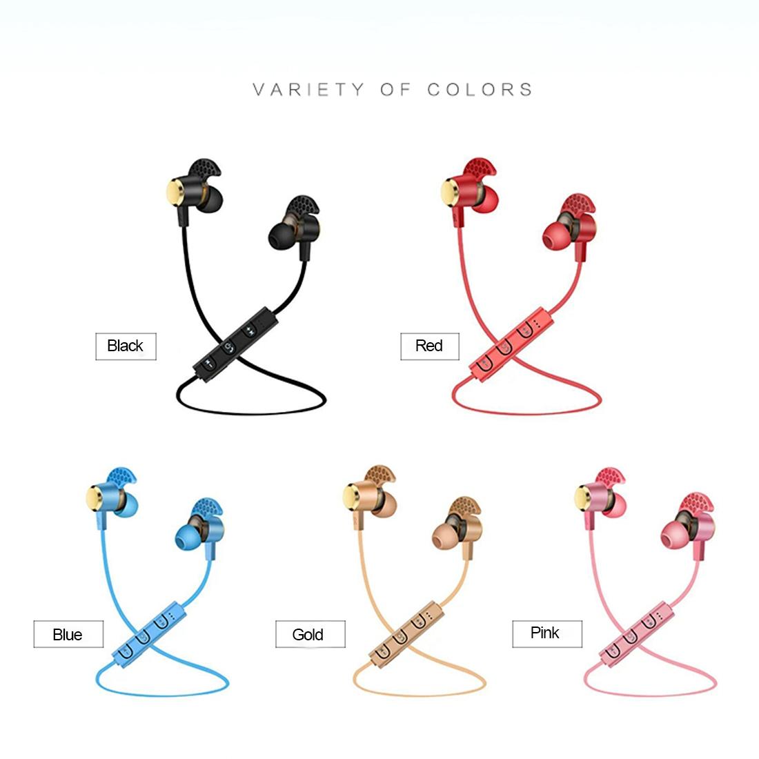 Wireless In-ear Earphones with Mic - Kin-88 - Red