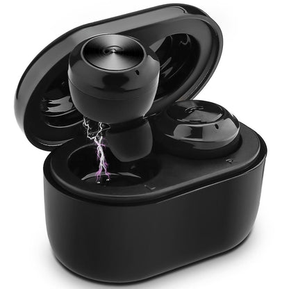 Bluetooth 5.0 Earphones with Magnetic Charging Box - Wireless - White