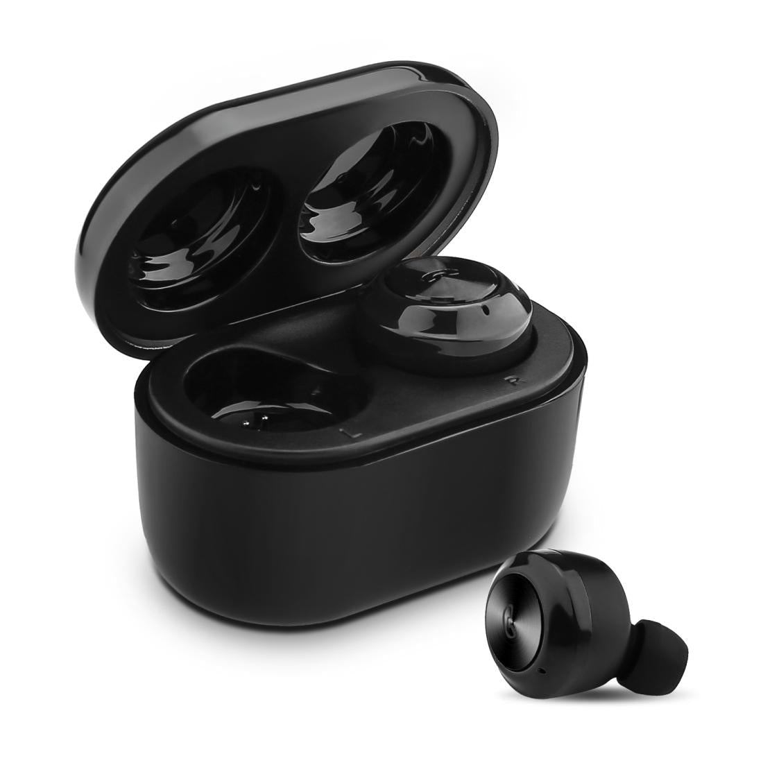 Bluetooth 5.0 Earphones with Magnetic Charging Box - Wireless - White