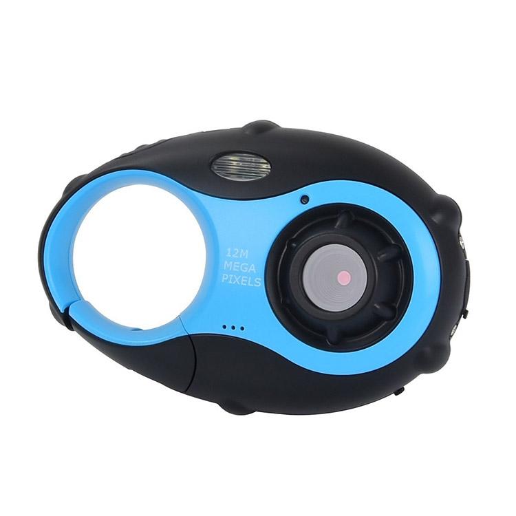 Mini Keychain Digital Camera for Kids - 5mp 1.5 Screen Gift - Yellow