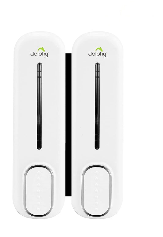 CLASSIC Dual Soap/Shampoo Dispenser 300ml -White